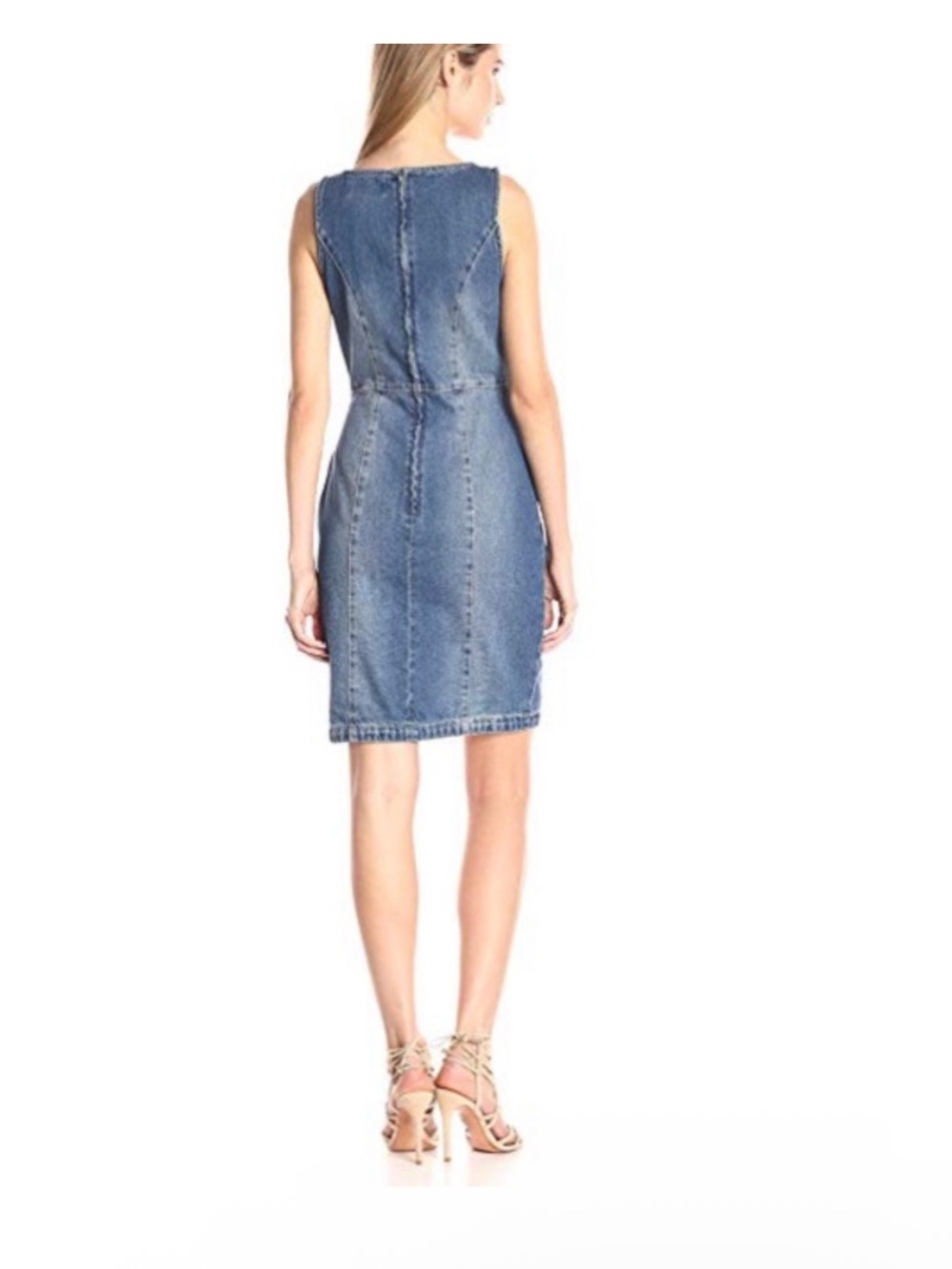 MINKPINK Got the Blues Denim Dress NWT Size S - Picture 3 of 6